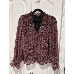 EUC 1 State floral blouse